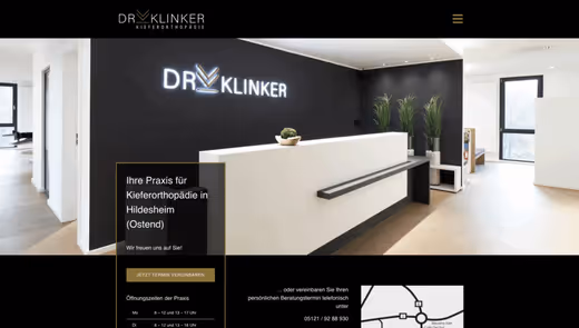 Branding für Dr. Theodor Klinker