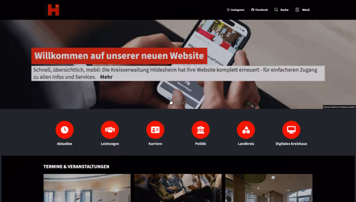Landkreis Hildesheim Website