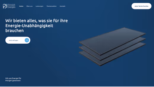 PJ Industries Website