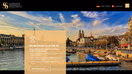 Branding für Schweizer Immobilienfraktur by El Charif